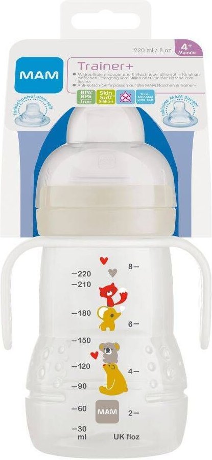 MAM Trainer+ Oefenbeker Unisex 220ml 220 ml Babyflasche