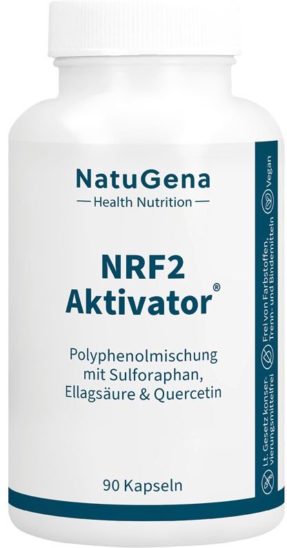 Nrf2 Aktivator Grüntee+Curcuma+Quercetin vegan Kps 90 St Kapseln