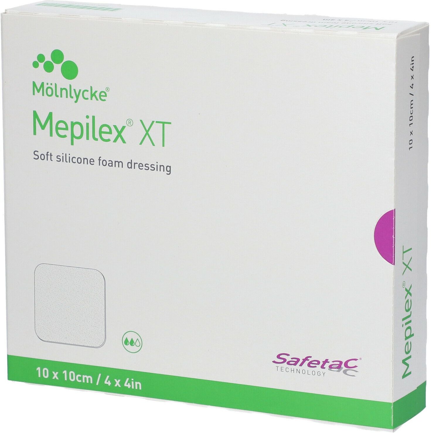 Mepilex XT 10x10 cm Schaumverband 5 St Verband