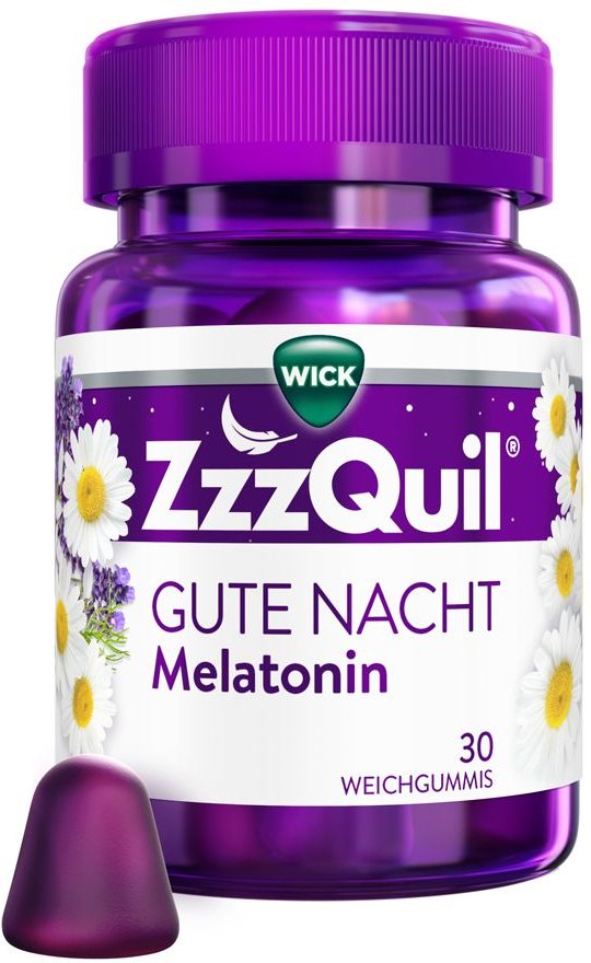 Wick ZzzQuil Gute Nacht 30 St Fruchtgummi