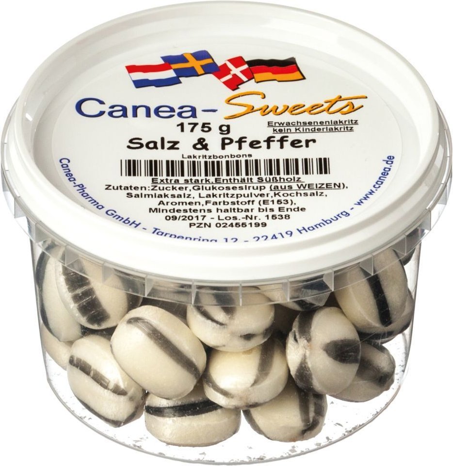 Salz & Pfeffer Lakritz 175 g Bonbons