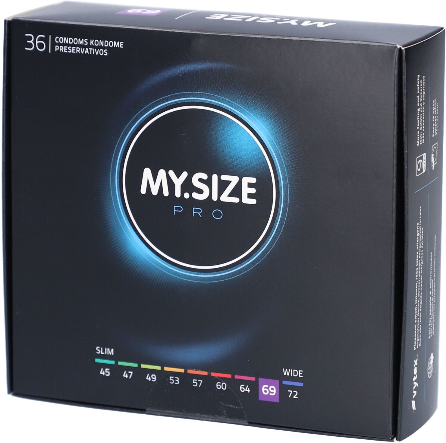 MY.SIZE PRO, 69 mm, 36 Stk.