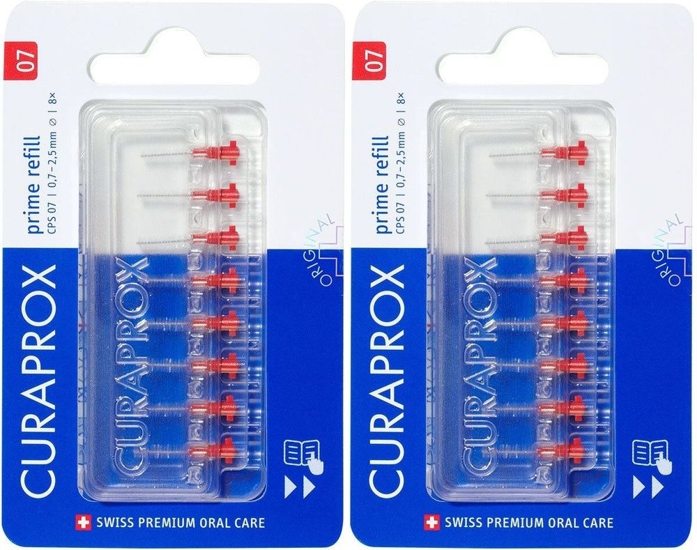 CURAPROx CPS 07 PRI Refill x2 2x8 St Zahnbürste