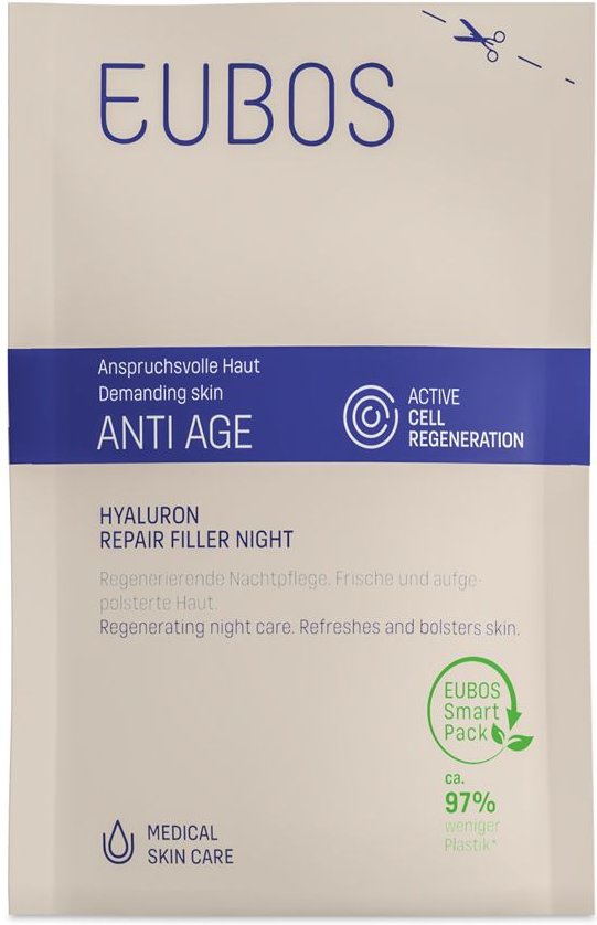 Eubos Anti-Age Hyaluron Repair Filler Night Nf.Btl 50 ml Creme