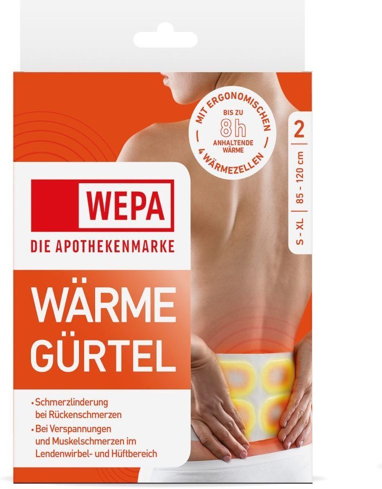 Wepa Wärmegürtel Rücken 2 St Nicht relevant