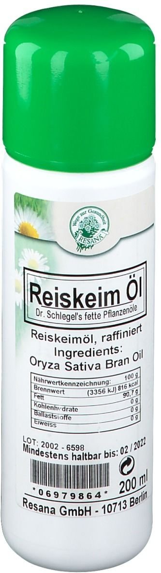 Reiskeimöl Resana 200 ml Ätherisches Öl