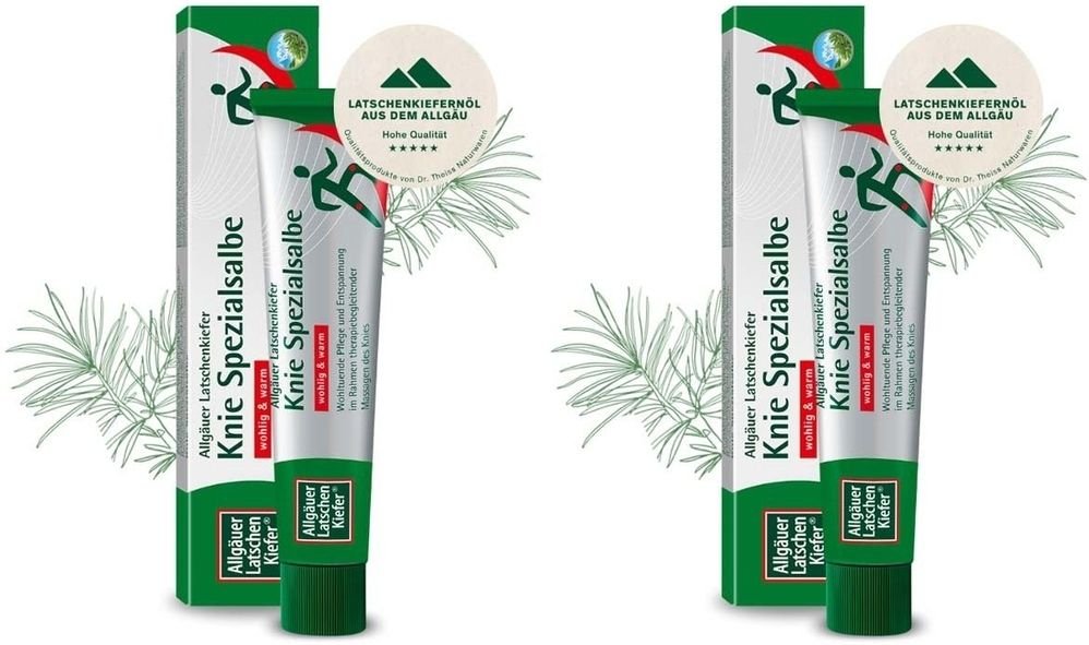 Allgäuer Latschenk. Knie Spezialsalbe 2x 2x50 ml Salbe