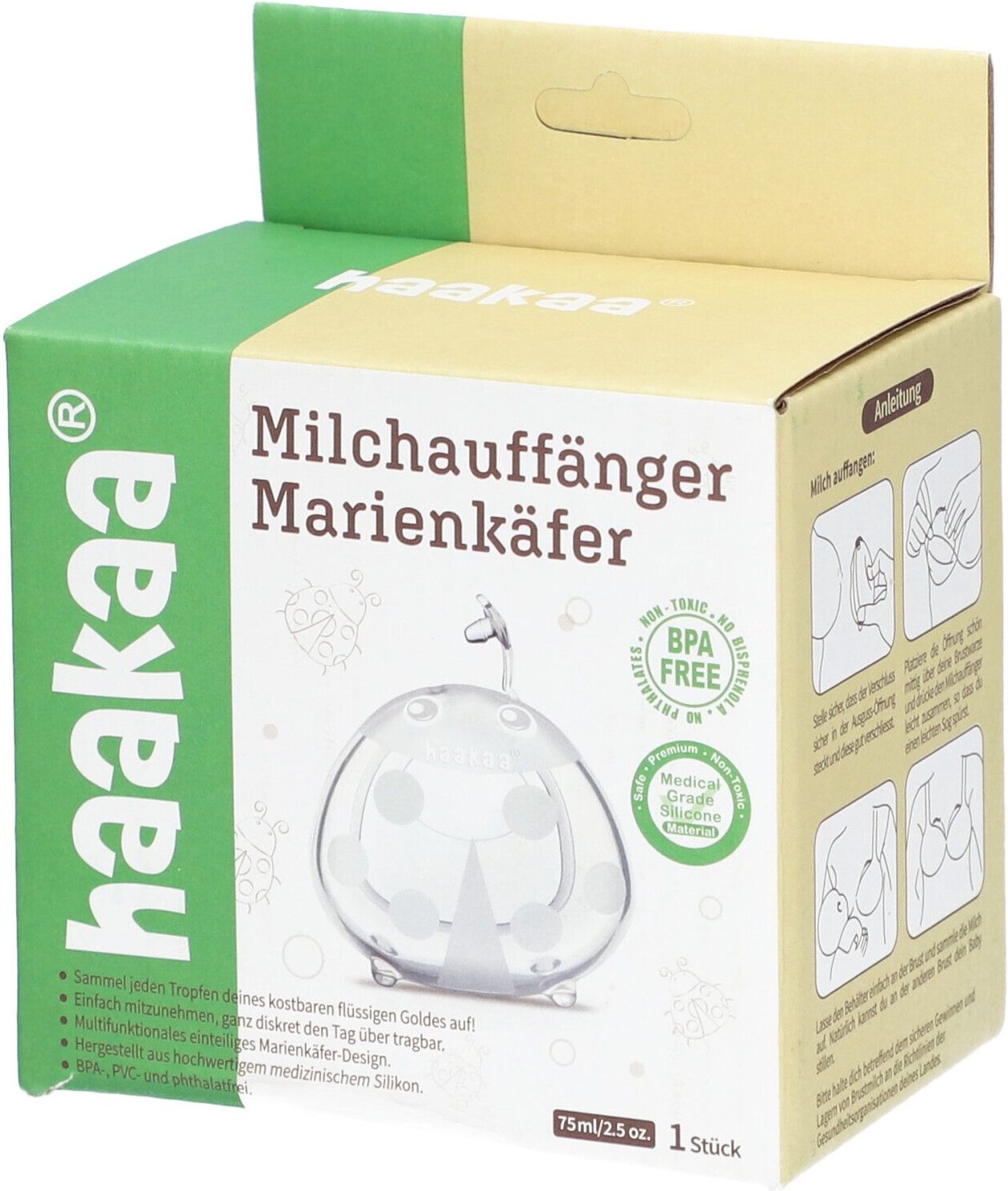 Haakaa Milchauffänger 75ml 1 St