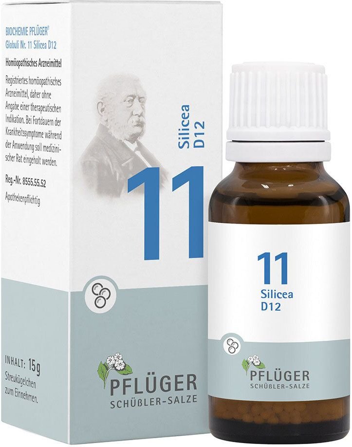 Thumbnail - Biochemie Pflüger 11 Silicea D 12 Globuli 15 g