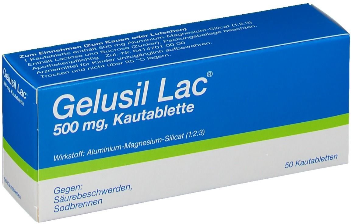 Gelusil LAC Kautabletten 50 St