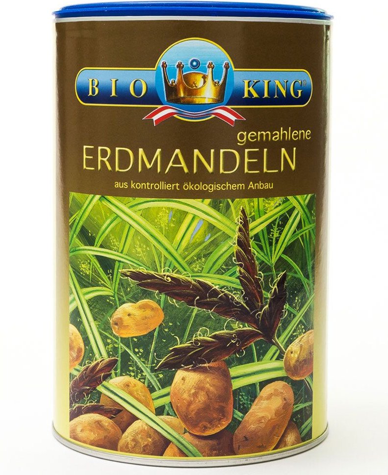 BioKing Bio gemahlene Erdmandeln 500 g Pulver