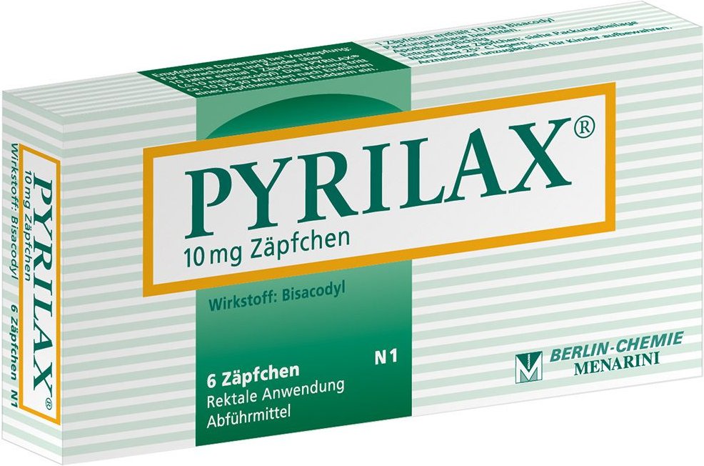 Thumbnail - Pyrilax 10 mg Suppositorien 6 St