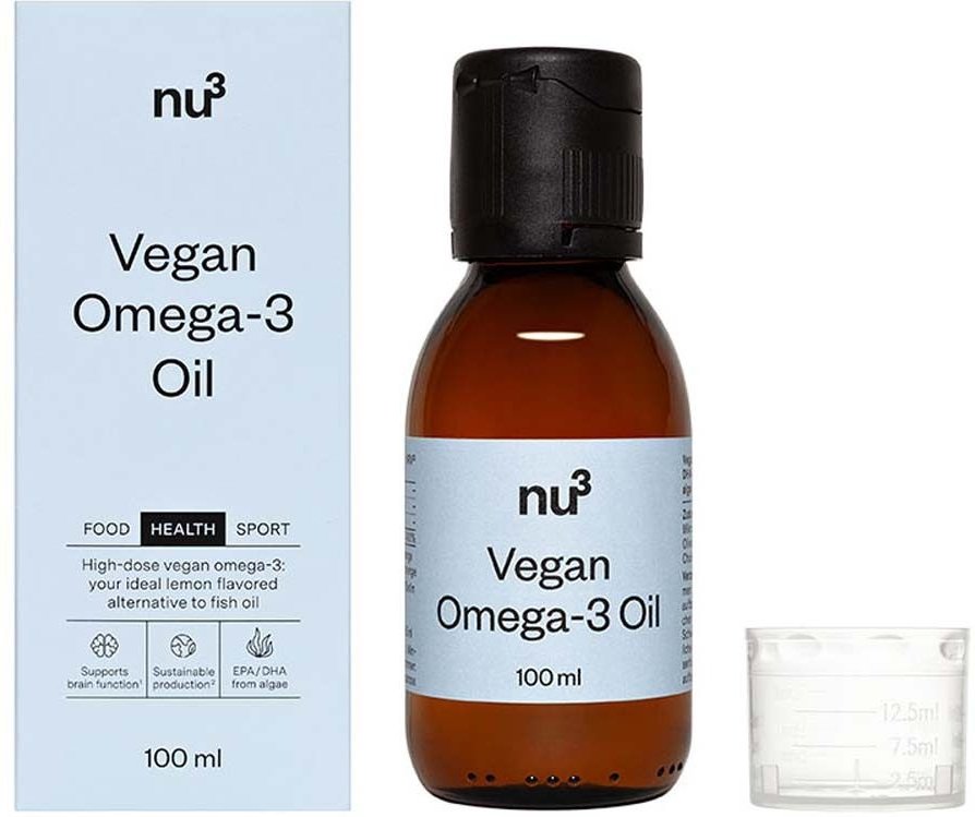 nu3 Omega 3 Öl Vegan 100 ml