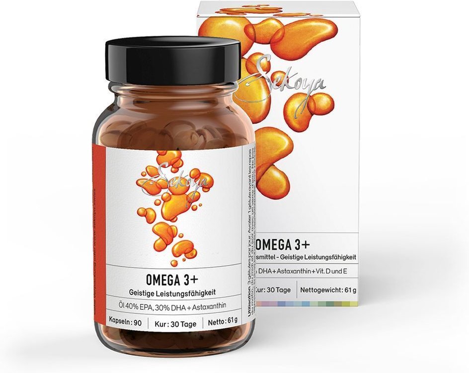 Sekoya Oméga 3+ Kaps Fl 90 Stk St Kapseln