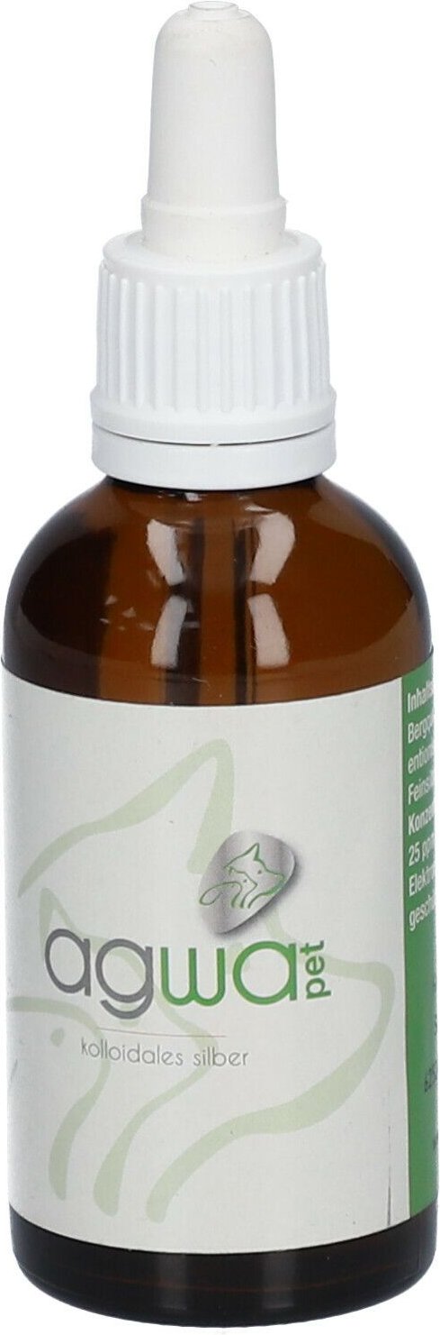 Agwa PET Koll.sil 25Ppm Pip. 50 ml Spray