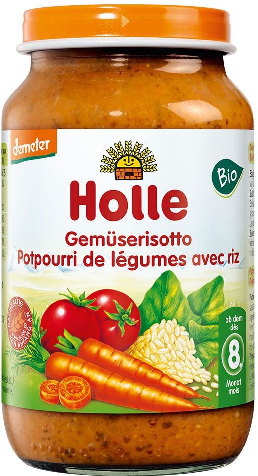 Holle Gemueserisotto Bio 220 g Brei