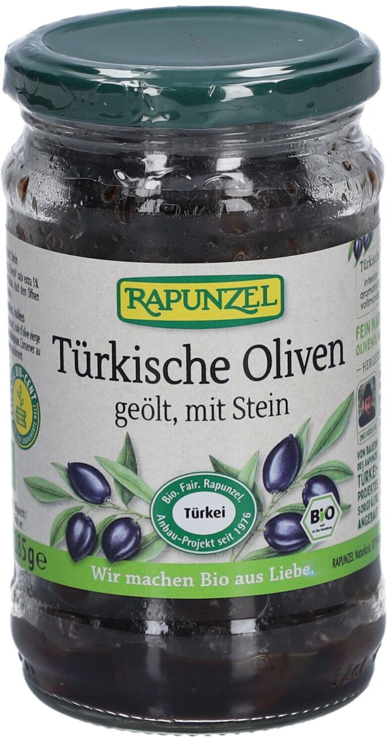 Thumbnail - Rapunzel Oliven schwarz, mit Stein geölt 185 g