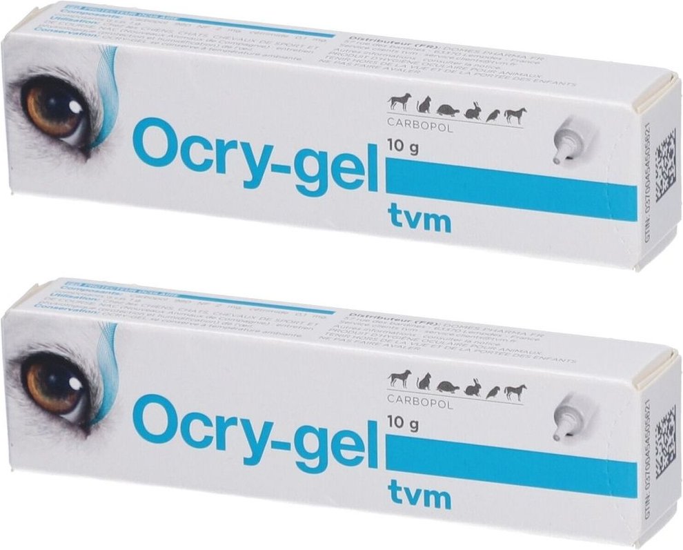 OCRY-Gel Augenpflege vet. 2x 2x1x10 g Augengel