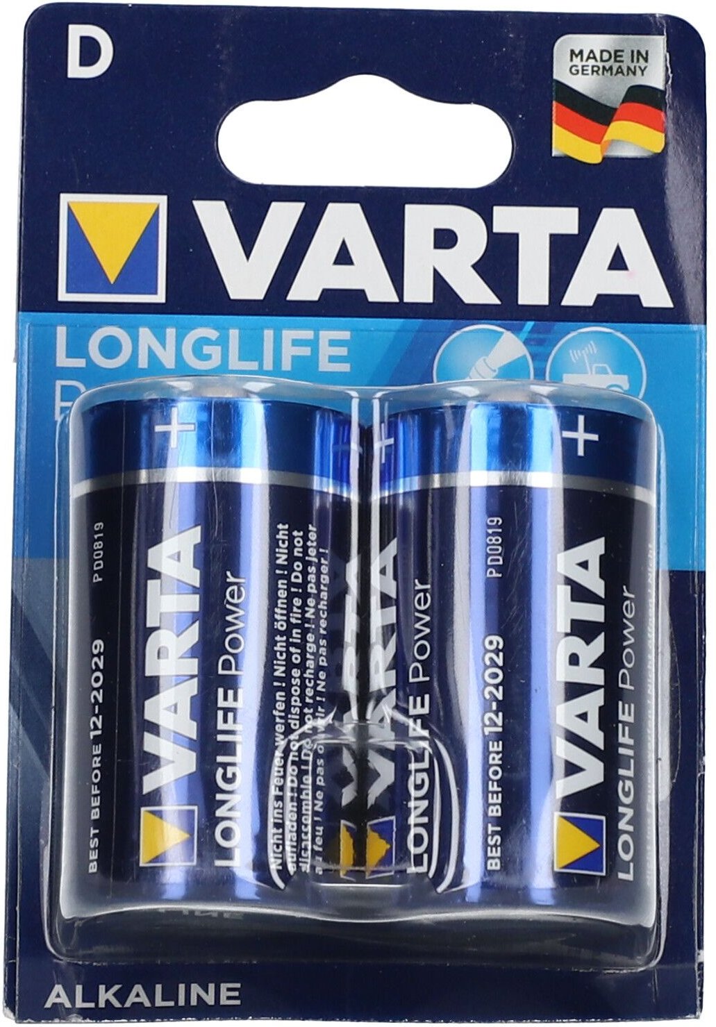 Batterien Mono LR 20 D 4920 Varta High