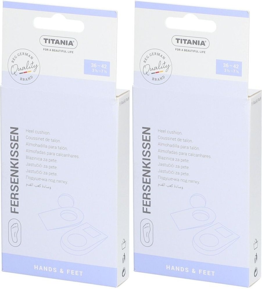 Fersenkissen 36-42 Titania x2 2x2 St