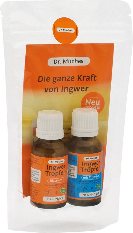 Ingwertropfen Dr.Muches 1+1 2x20 ml Tropfen