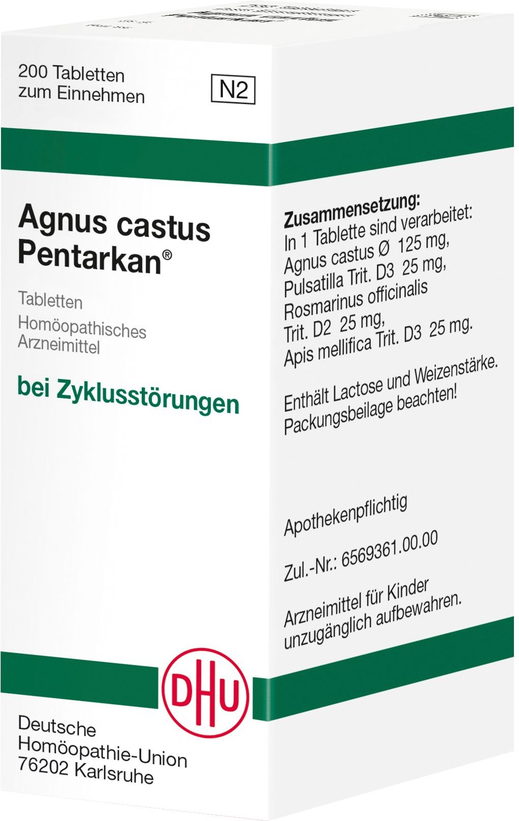 Agnus Castus Pentarkan Tabletten 200 St