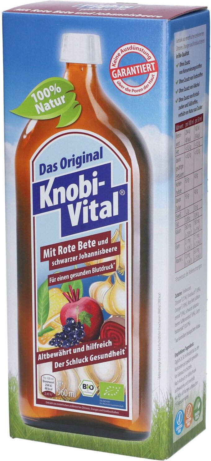 Knobivital RO Be&Sch Johan Bio 960 ml Flaschen