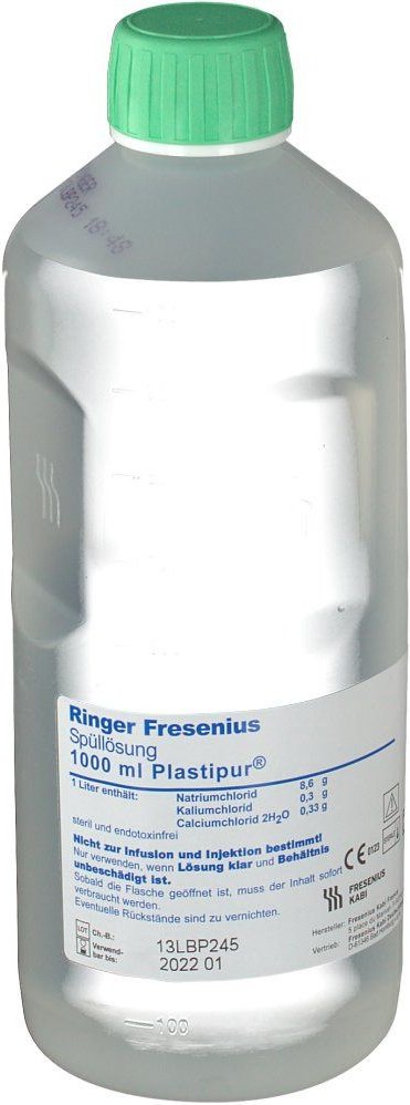 Ringer Lösung für Spülzwecke Plastipur