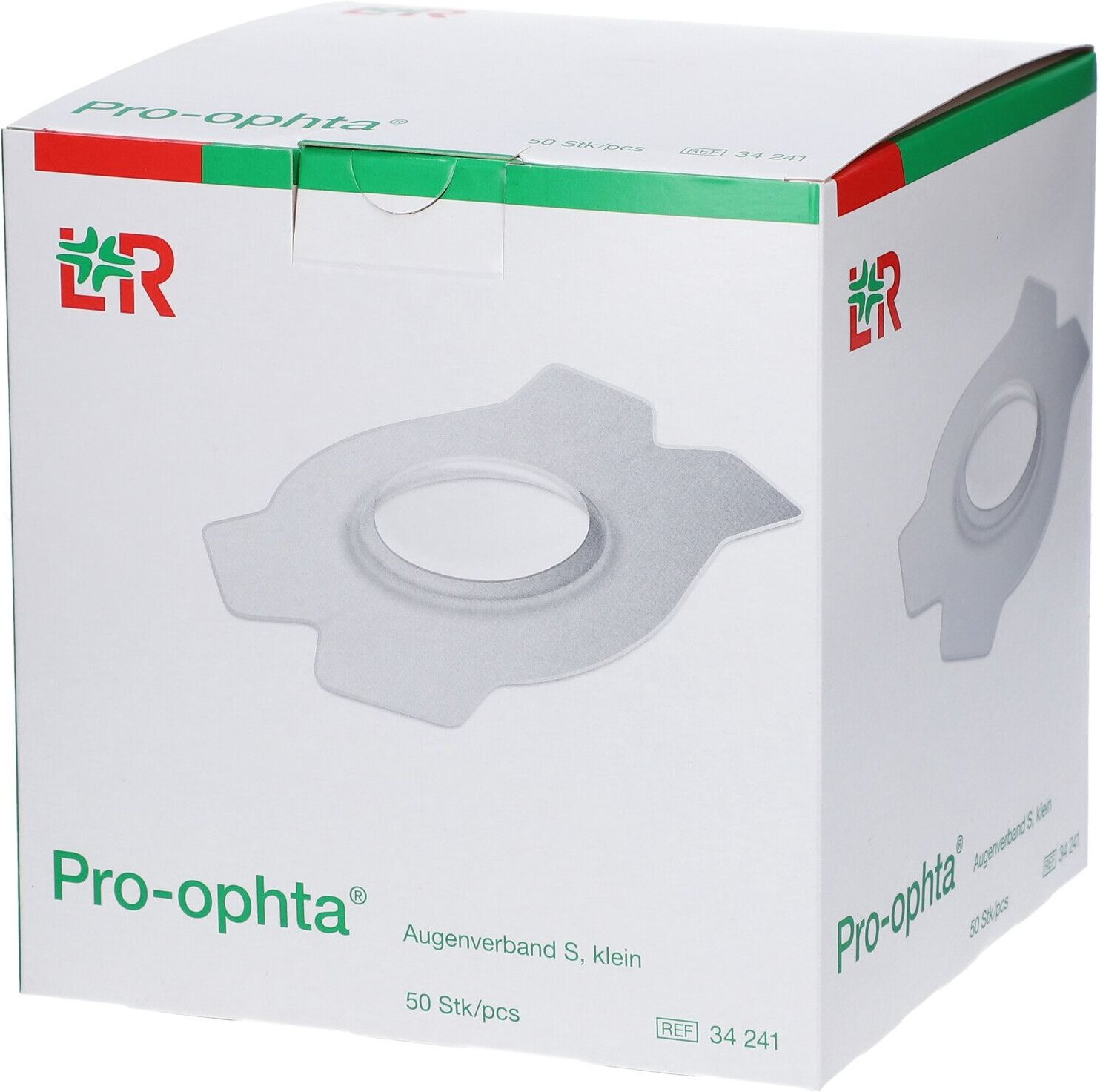 Pro-Ophta Augenverband S klein 50 St Verband