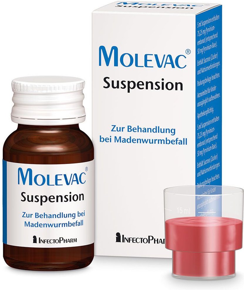 Molevac Suspension 2x25 ml zum Einnehmen
