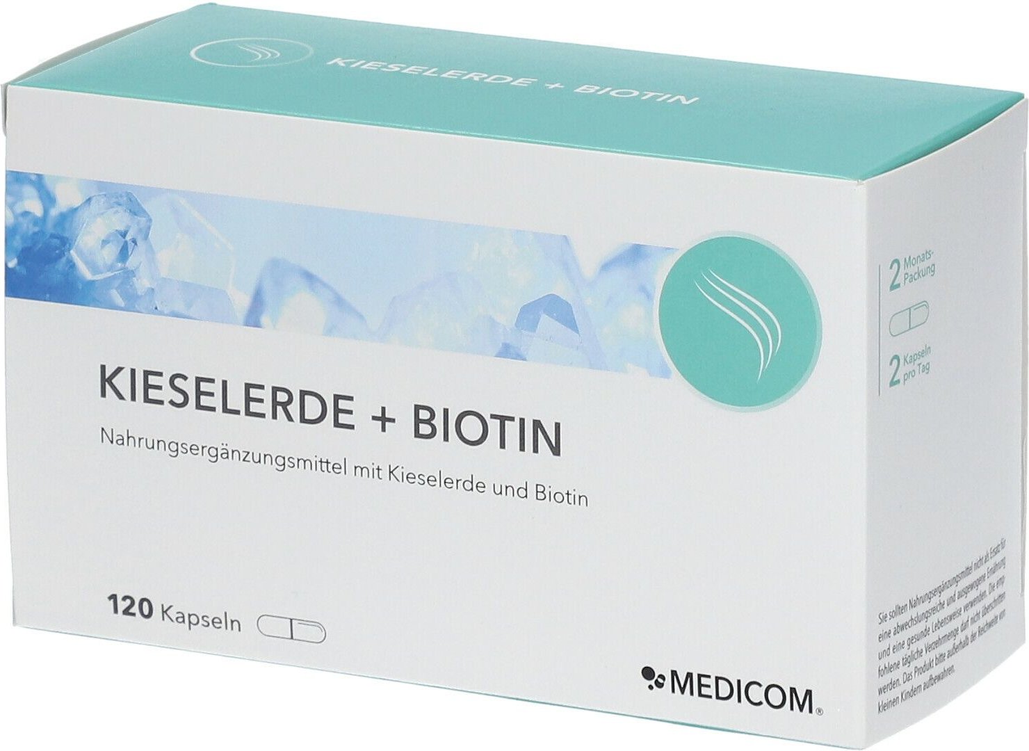 Thumbnail - Kieselerde+Biotin Kapseln 120 St