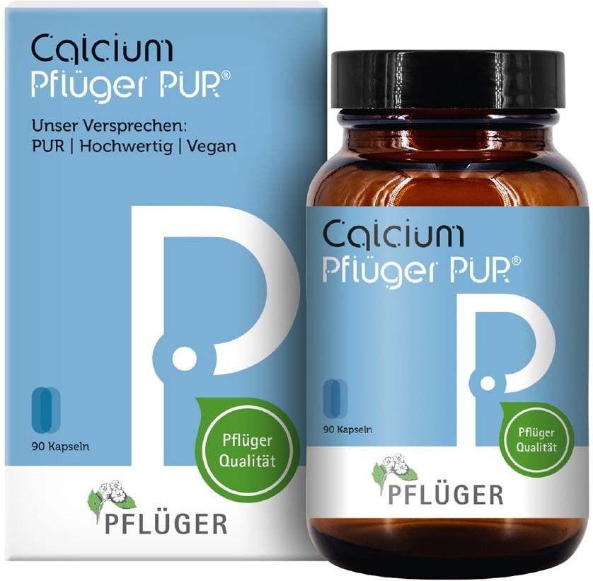 Calcium Pflüger PUR 100 mg Kapseln 90 St