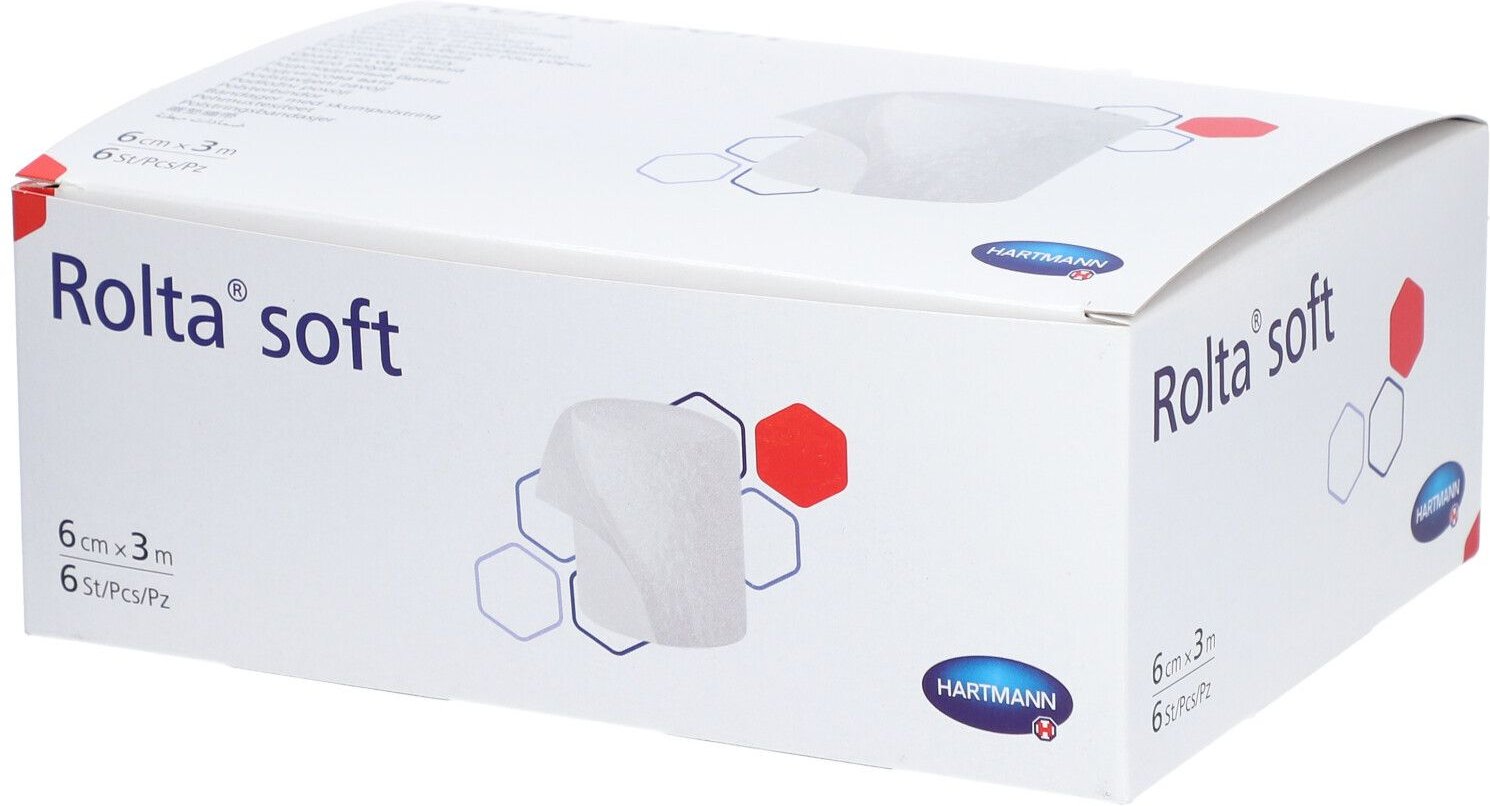 Rolta soft synth.-Wattebinde 6 cmx3 m St Binden