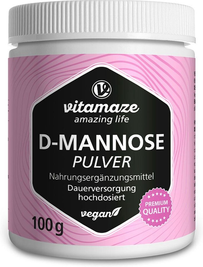 D-Mannose Pulver hochdosiert vegan
