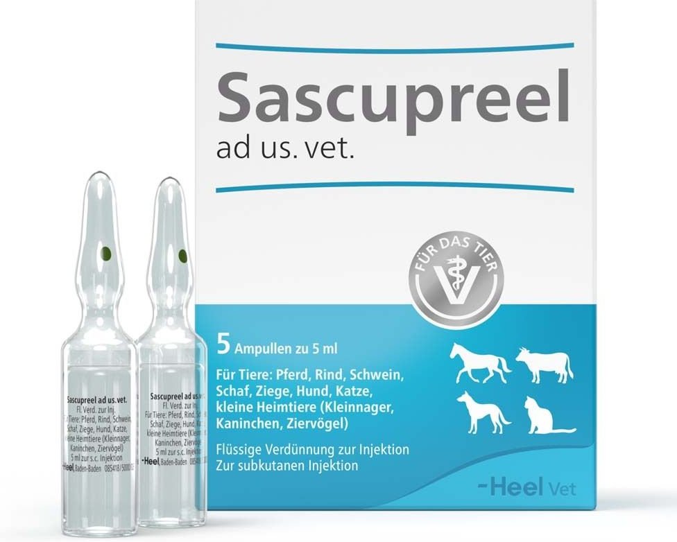 Sascupreel ad us.vet.Ampullen 5x5 ml Ampullen