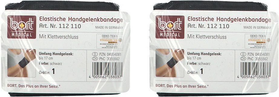 Bort Handg Band Schw GR 1 x2 2x1 St Bandage(s)