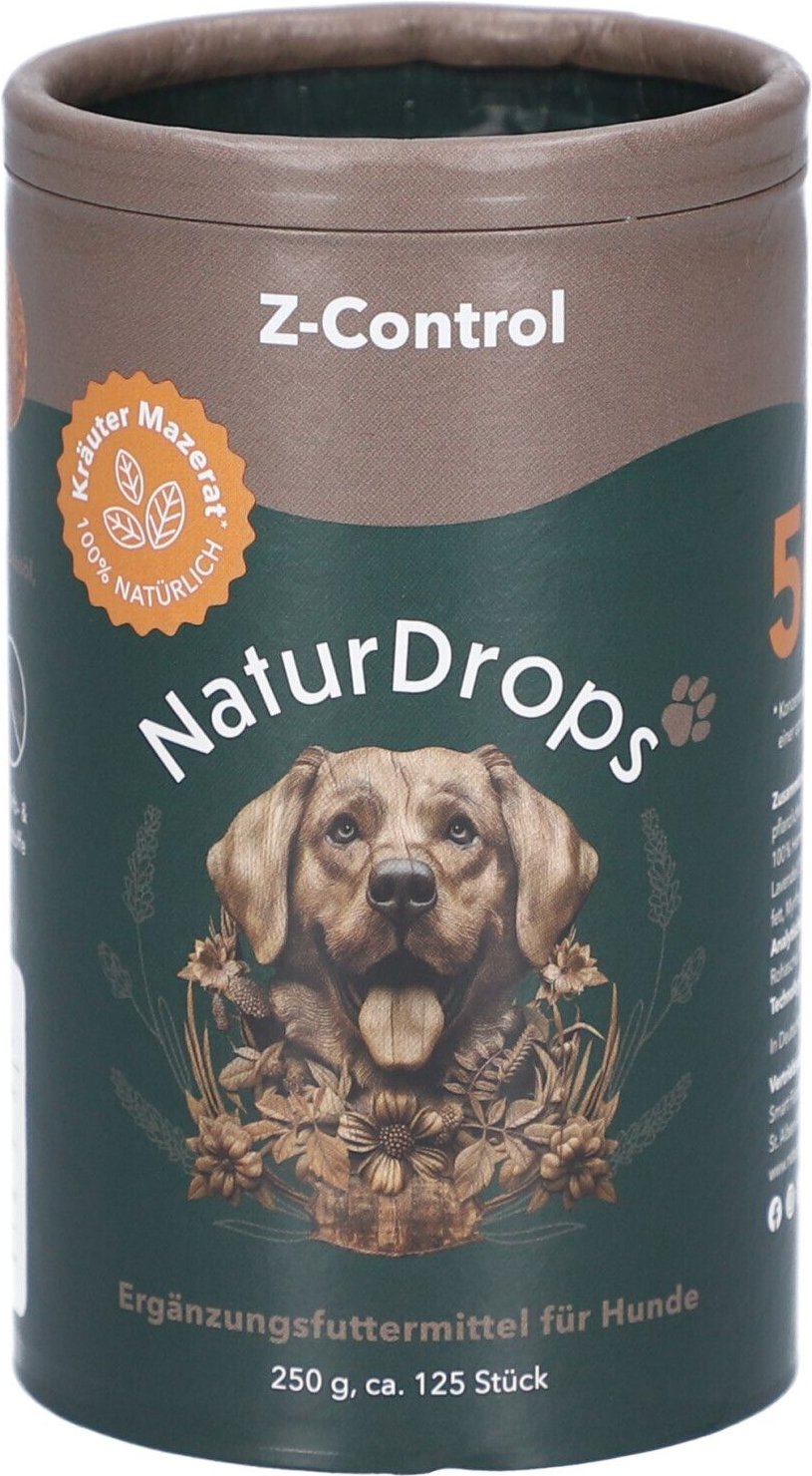 Naturdrops Z-Control Erg.Futtermittel f.Hunde 250 g Futter