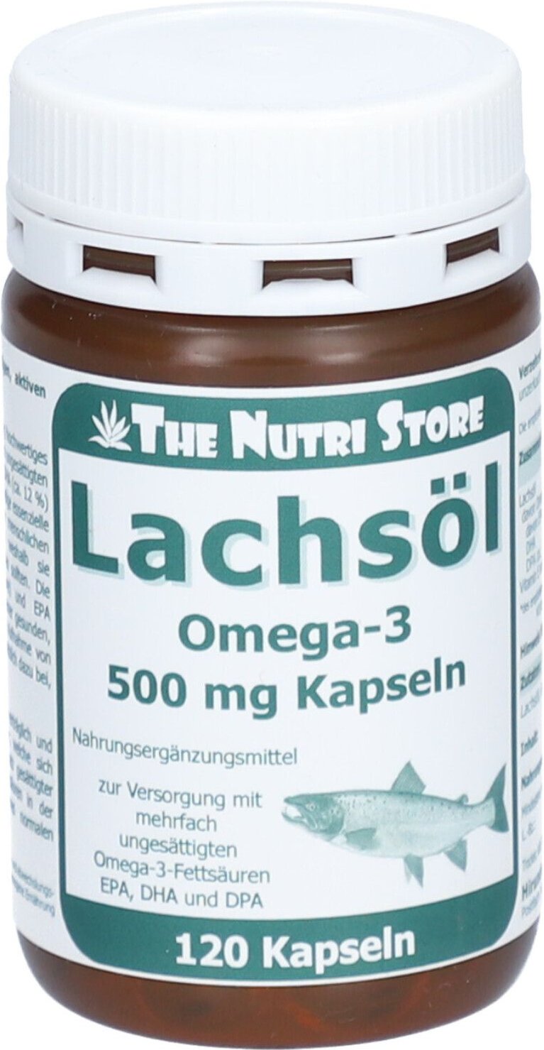 Lachsöl Kapseln 500 mg 120 St