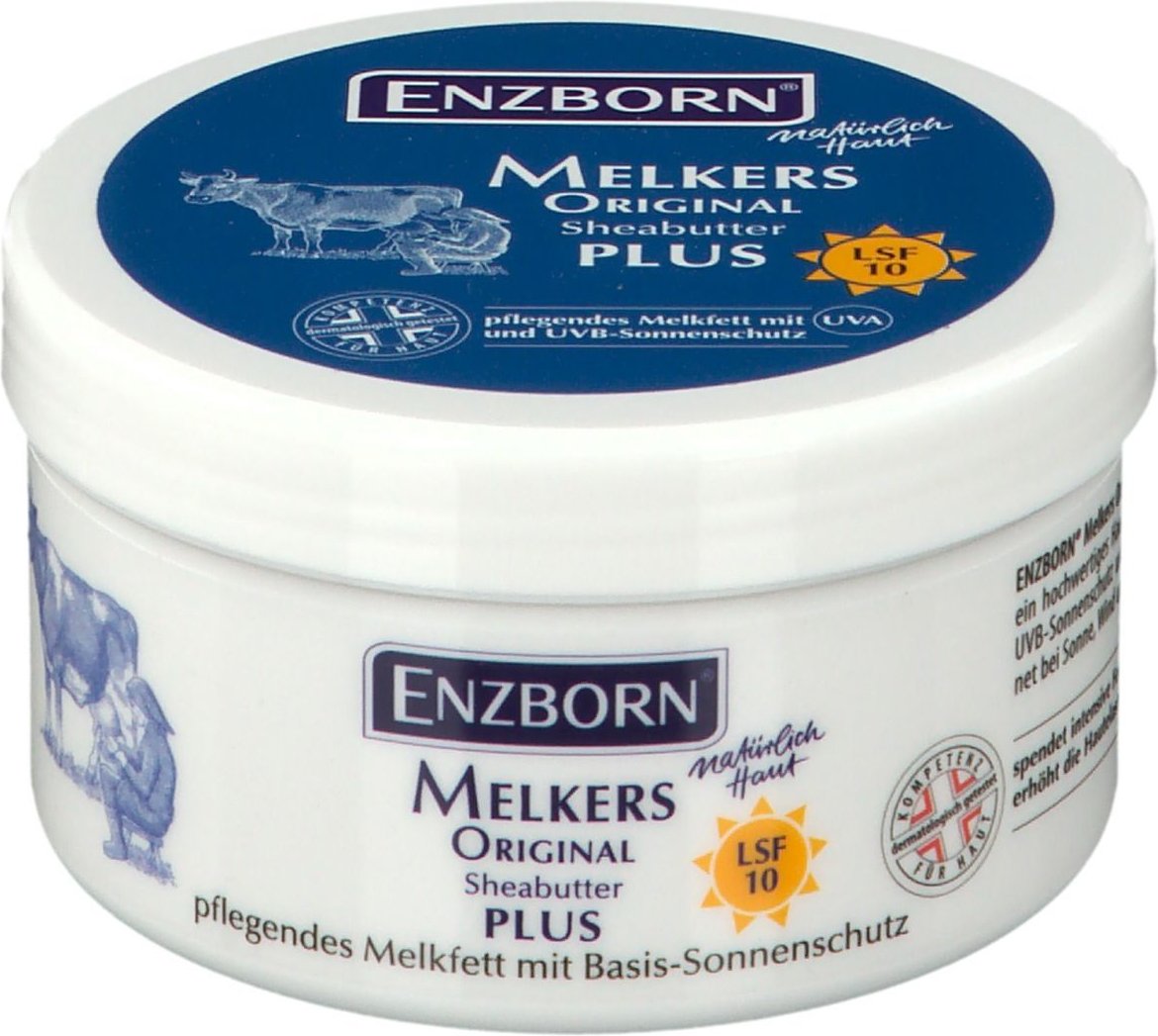 Melkers Original Premium mit Sheabutter Enzborn 250 ml Fettsalbe