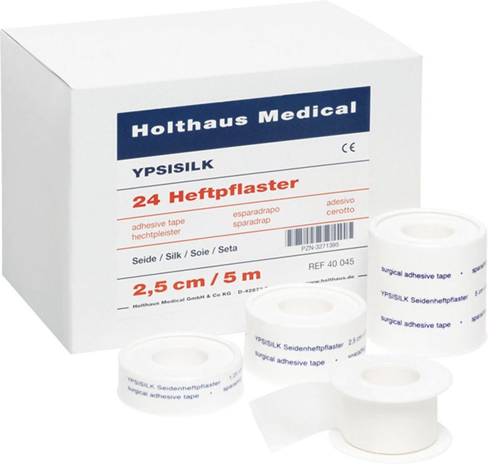 Heftpflaster Ypsisilk 2,5 cmx5 m 1 St Pflaster