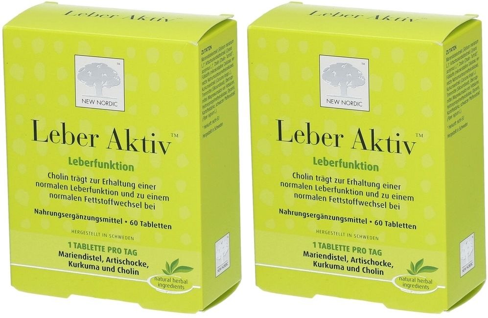 Leber Aktiv Tabletten 2x 2x60 St