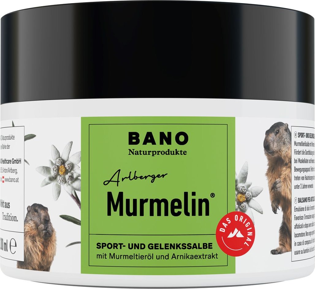 Murmelin Arlberger Murmeltiersalbe 200 ml Salbe
