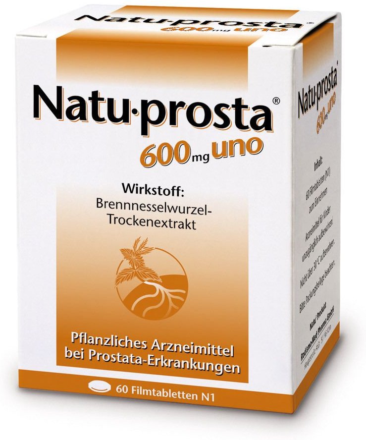 Natuprosta 600 mg uno Filmtabletten