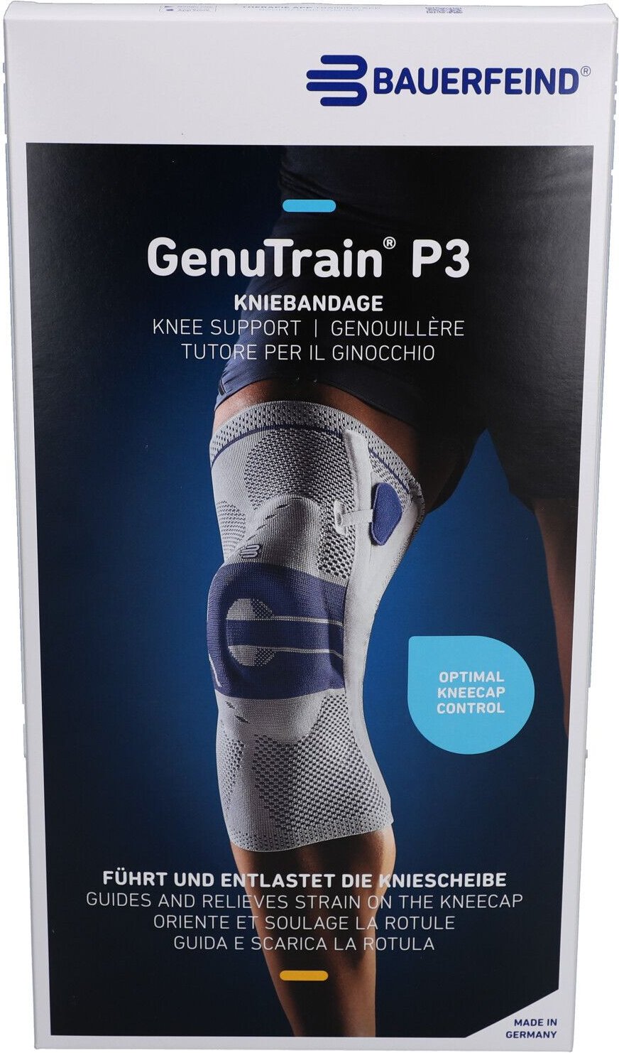Genutrain P3 Knieband.rechts Gr.1 titan 1 St Bandage(s)