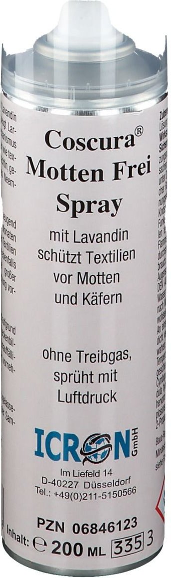 Motten Frei Spray Coscura biologisch 200 ml