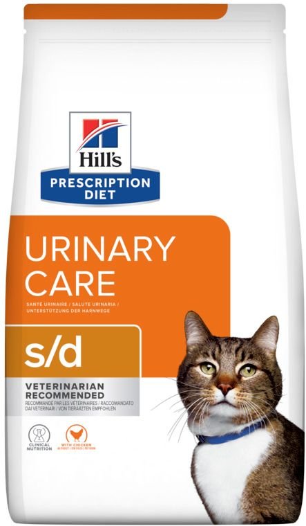 Hill's Prescription Diet Feline Urinary Care S/D 3 kg Pellets