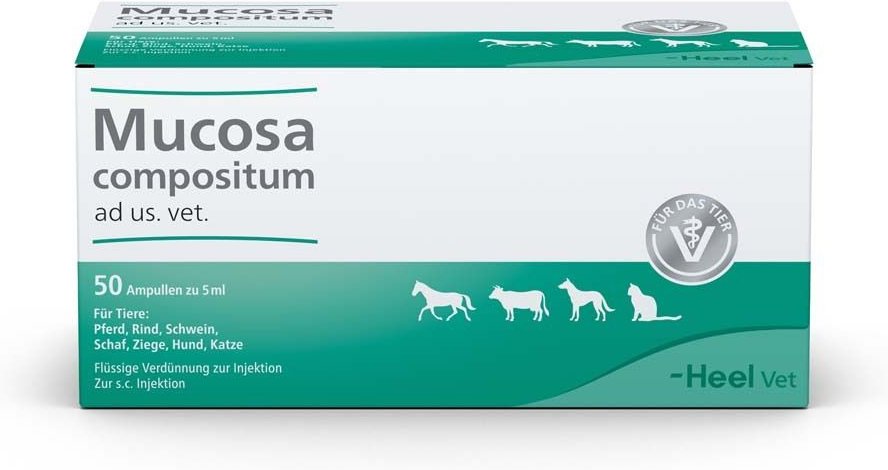 Mucosa compositum ad us.vet.Ampullen 50x5 ml Ampullen