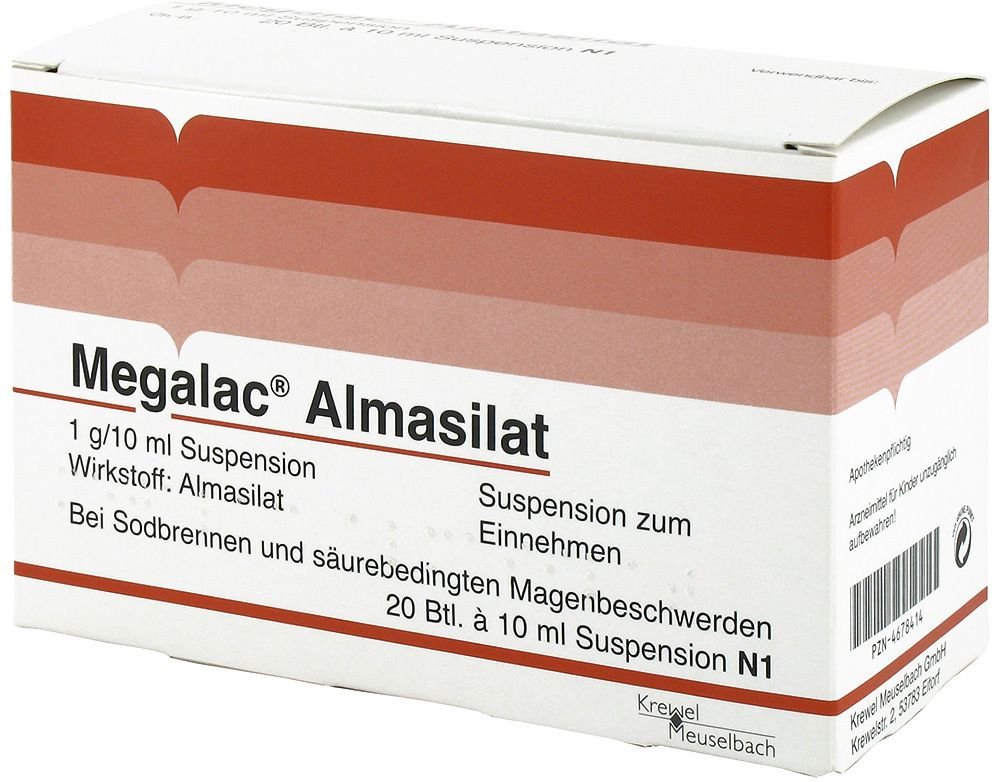 Megalac Almasilat Suspension 20x10 ml
