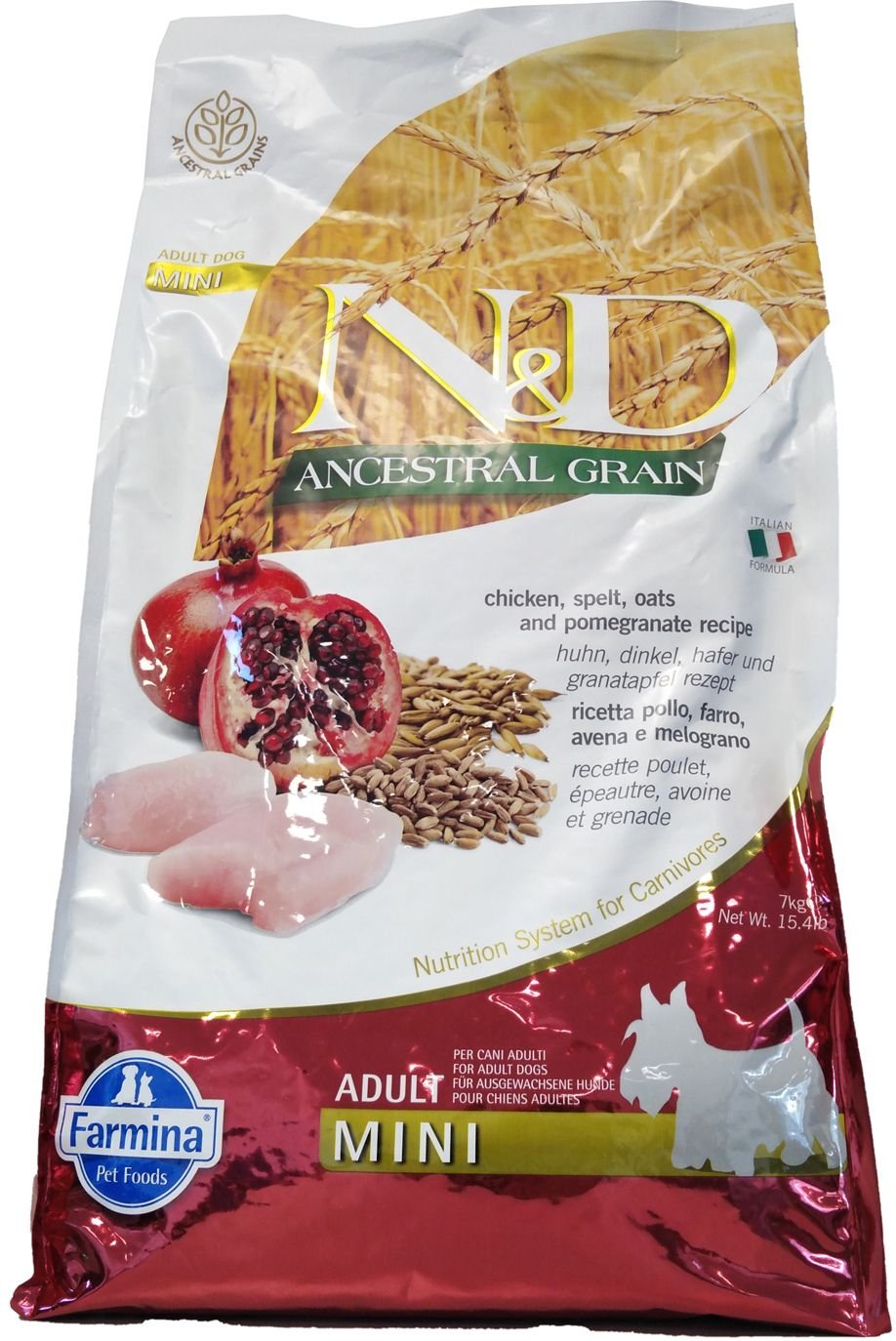 Thumbnail - N&D LG DOG Chicken/Pomeg AD 7K 7000 g Futter