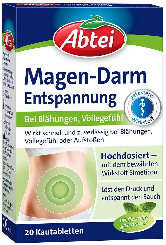 Abtei Magen Darm Entspannungstabletten 20 St Kautabletten